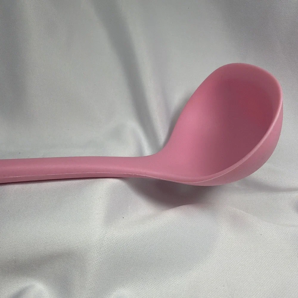 Umite Chef Silicone Soup‎ Ladle Kitchen Utensil Pink Heat Resistant One Piece OS